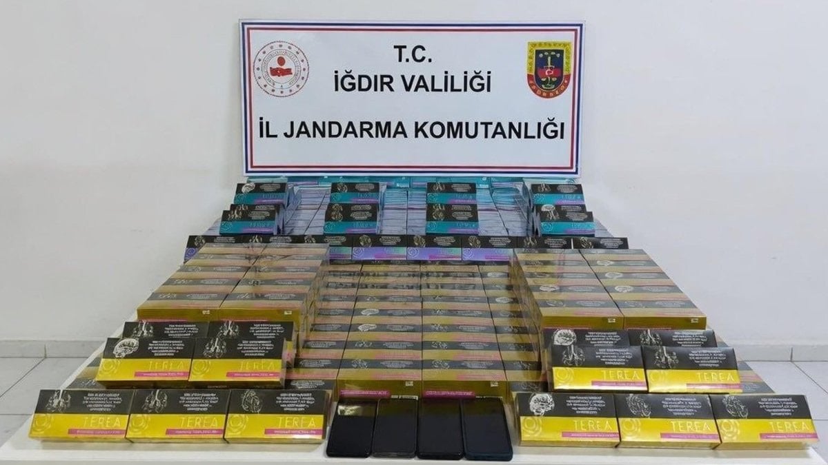 Iğdır’da 4 milyon liralık kaçak ürün operasyonu