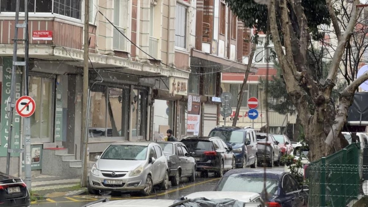 İstanbul’da kar yağışı başladı