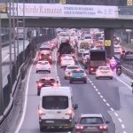 İstanbul’da trafik yoğunluğu