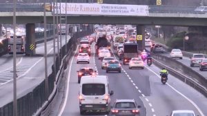 İstanbul’da trafik yoğunluğu