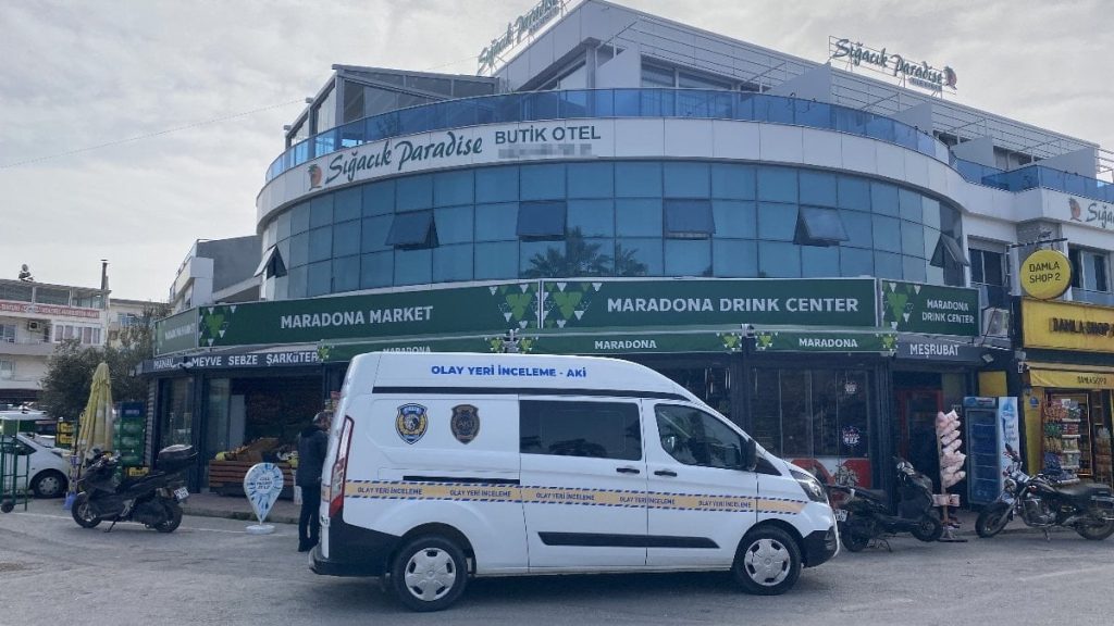 İzmir’de otel odasında yangın: 1 ölü, 1 yaralı