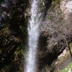 İzmir’de yağışların ardından Sancaklı Şelalesi coştu