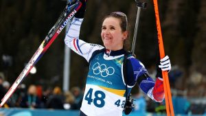 Julia Simon, olimpiyatlarda altın madalya aldı