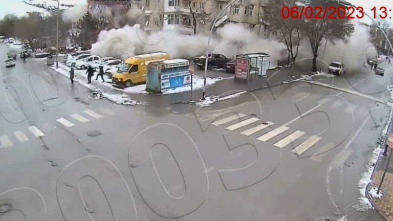 Kahramanmaraş’ta yaşanan asrın felaketine ilişkin yeni görüntüler ortaya çıktı