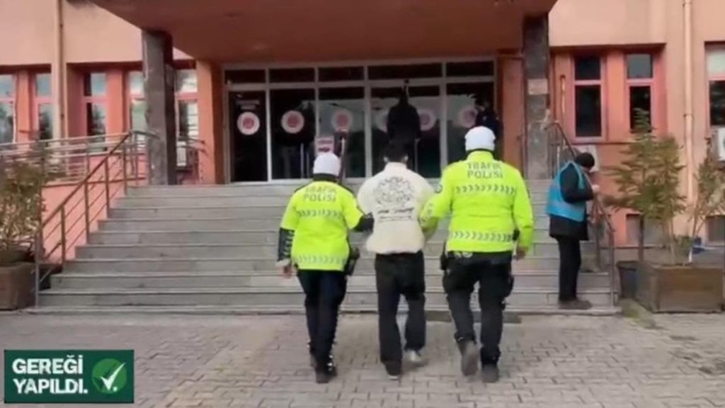 Karabük’te dur ihtarını hiçe sayan sürücüye 69 bin lira ceza