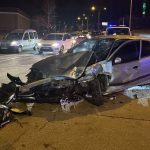 Karaman’da polisten kaçan araç kaza yaptı: 3 yaralı