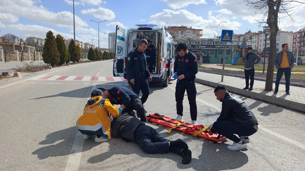 Karaman’da yolun karşısına geçmek isterken öldü