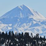 Kars’ta 1 metreyi aşan kar doğada güzel görüntüler oluşturdu
