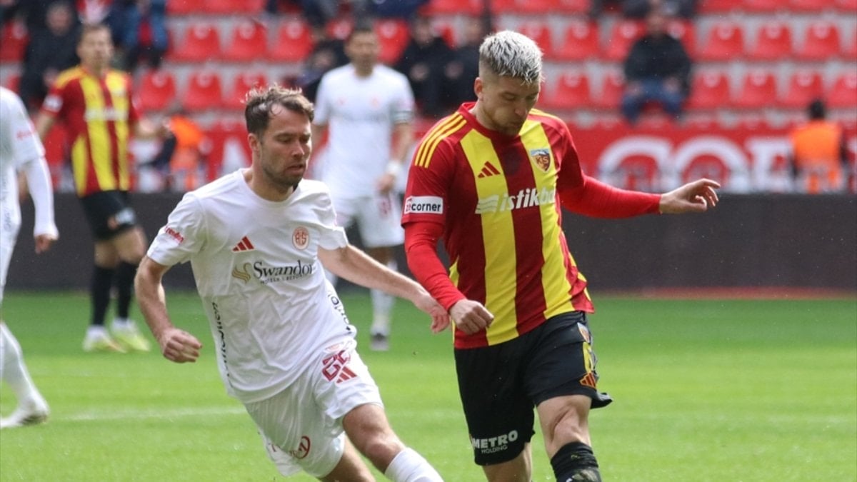 Kayserispor, Antalyaspor’u tek golle geçti