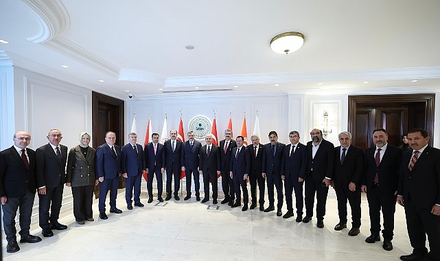 Konya Protokolü İçişleri Bakanı Çiftçi’ye Hayırlı Olsun Ziyaretinde Bulundu