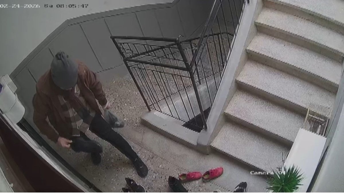 Konya’da marka takıntısı olan hırsız kameraya yansıdı