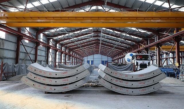 Körfezray’da tünelleri segmentler şekillendirecek