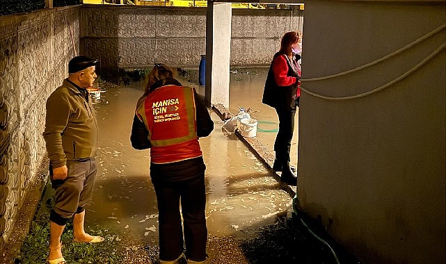 Manisa Büyükşehir Belediyesi Her Koşulda Vatandaşın Yanında