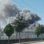 Manisa’da oyuncak fabrikasında yangın