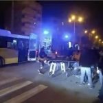 Mardin’de motosiklet yayaya çarptı: Kaza anı kamerada