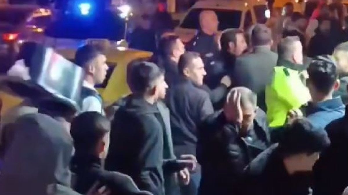 Mardin’de tekmeli, kovalı ve fırçalı kavga