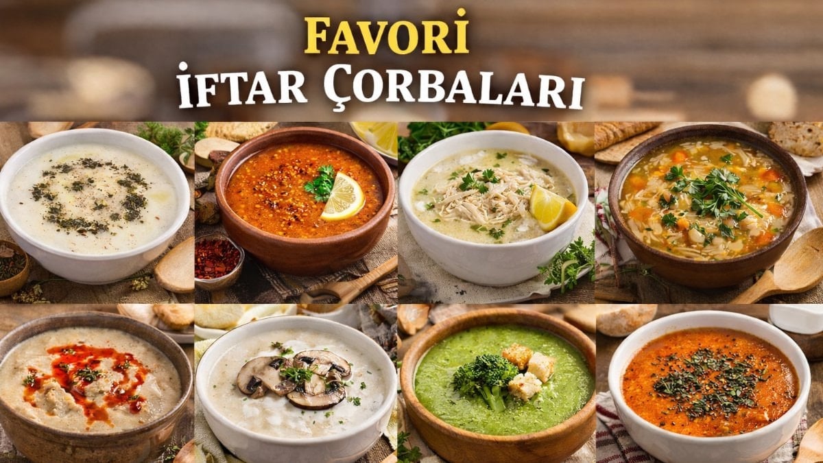 Mercimek ve domates hariç: Ramazan’a yakışan 8 iftar çorbası