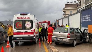 Muğla’da otomobilin duvara çarptığı kazada 1 kişi hayatını kaybetti