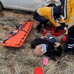 Nevşehir’de eşini bıçakladı, kaçarken kaza geçirdi