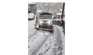 Osmangazi’nin Yüksek Kesimlerinde Kar Mesaisi