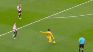 Premier Lig hesabından paylaşım! Ferdi Kadıoğlu’nun nefis şutu gündem oldu