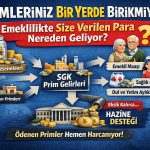 Primleriniz Bir Yerde Birikmiyor: Emeklilikte Size Verilen Para Nereden Geliyor?