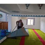 Ramazan öncesi camilerde temizlik yapıldı