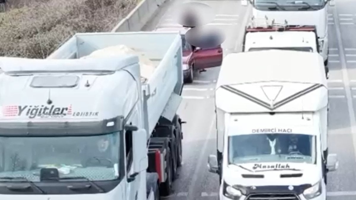 Samsun’da kırmızı ışıkta sürücü değişimine ceza