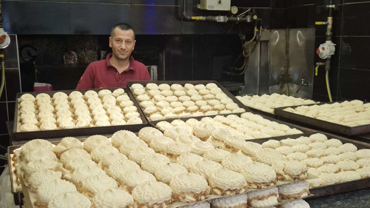 Samsun’da Ramazan sofralarının yıldızı atom tatlısı oldu