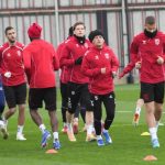 Samsunspor, Shkendija maçı hazırlıklarını tamamladı