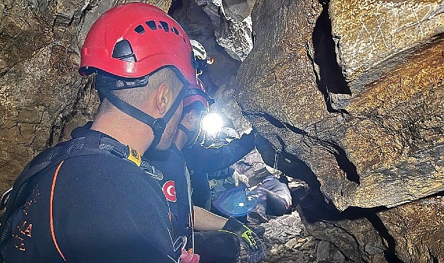 Selçuk’ta mağarada 9 saatlik kurtarma seferberliği