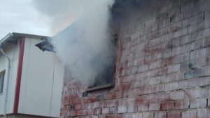 Selendi’de bir yıllık emek alevlere teslim oldu