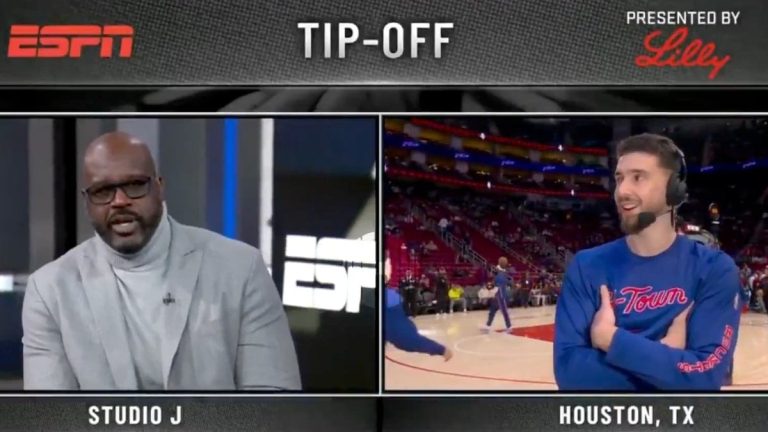 Shaquille O’Neal ile Alperen Şengün arasında Cumhurbaşkanı Erdoğan diyaloğu