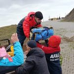 Siirt’te fırtına ve sağanak çadırları yıktı