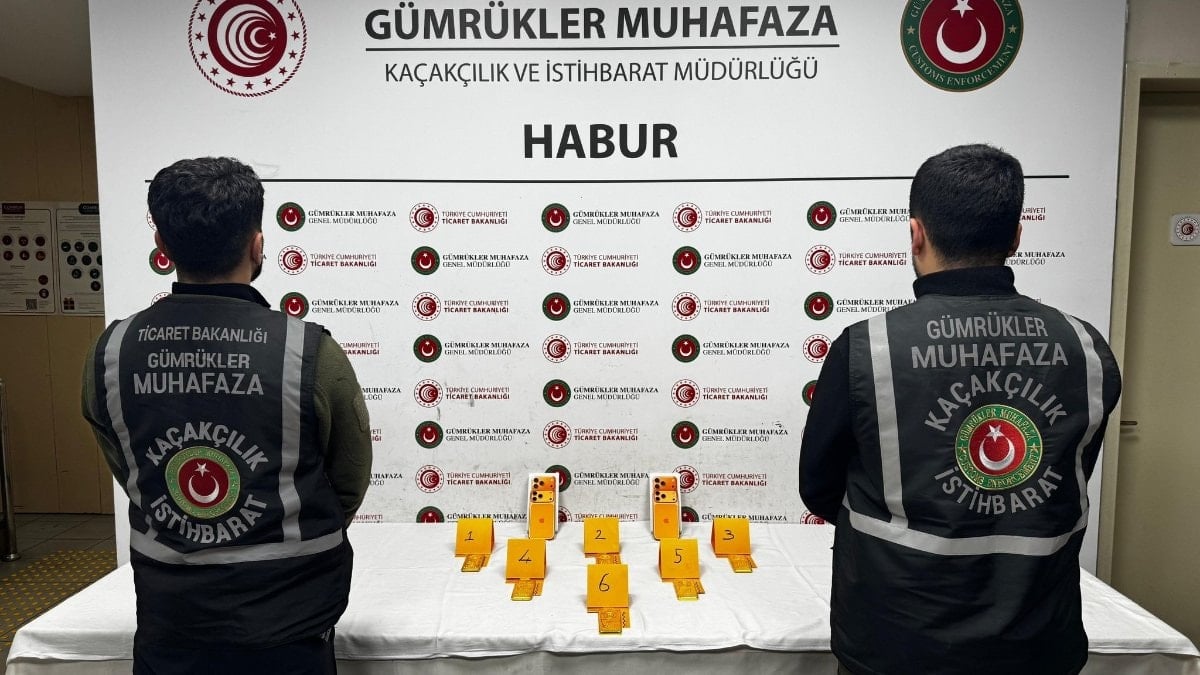 Şırnak sınır kapısında 41 kilo kaçak altın ele geçirildi: 12 gözaltı