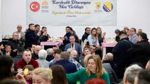 Sultanbeyli Belediyesi’nden Bosna Hersek’te kardeşlik iftarı