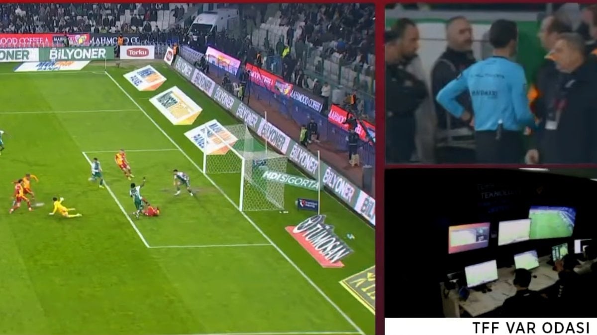 Süper Lig’de 23’üncü haftanın VAR kayıtları yayınlandı