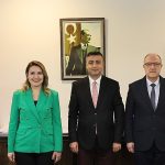 “Tekirdağ Büyükşehir Belediye Başkanı Candan Yüceer ve TESKİ Genel Müdürü Dr. Onur Özgül’e Ziyaret