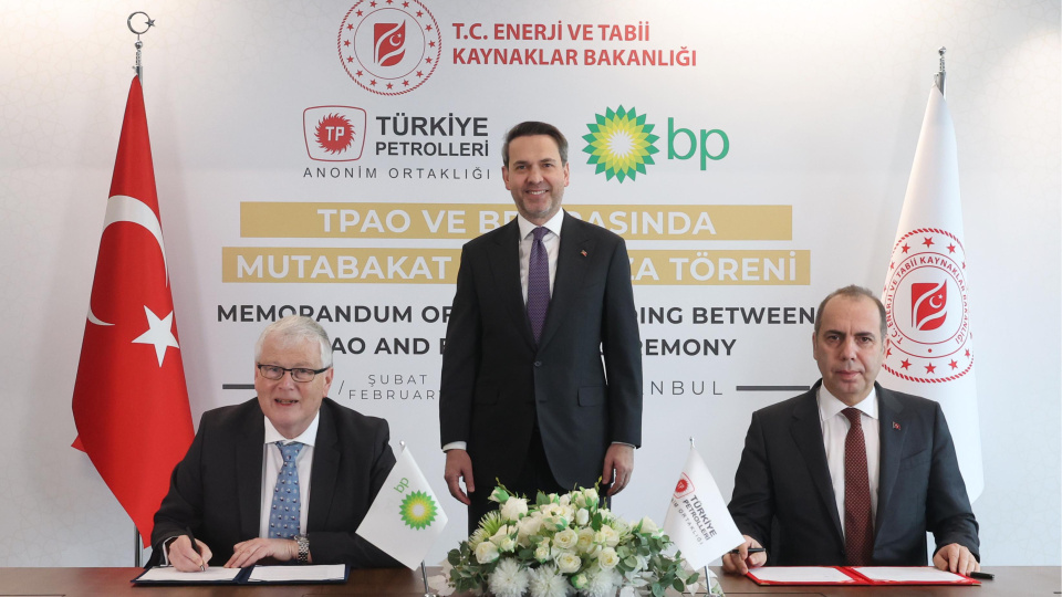 TPAO ile BP arasında arama/üretim anlaşması
