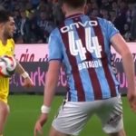 Trabzonspor cephesinden Fenerbahçe’nin golü öncesi el itirazı!