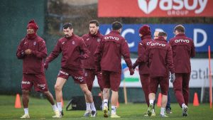 Trabzonspor, Fenerbahçe maçı hazırlıklarına başladı