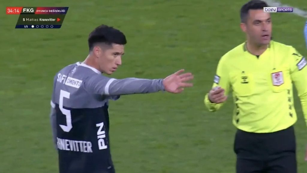 Trabzonspor-Karagümrük maçında şaşkına çeviren an: Oyundan çıkmayı reddetti!