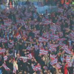 Trabzonspor tribünlerinden maç sonu istifa sesleri