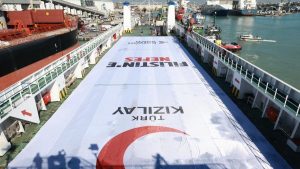 Türk Kızılay Ramazan Ayının İlk Günü Gazze’ye 21’inci İyilik Gemisini Yola Çıkardı