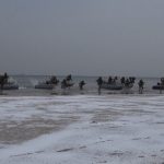 Türk ve İspanyol askerlerinden Almanya’da amfibi güç gösterisi