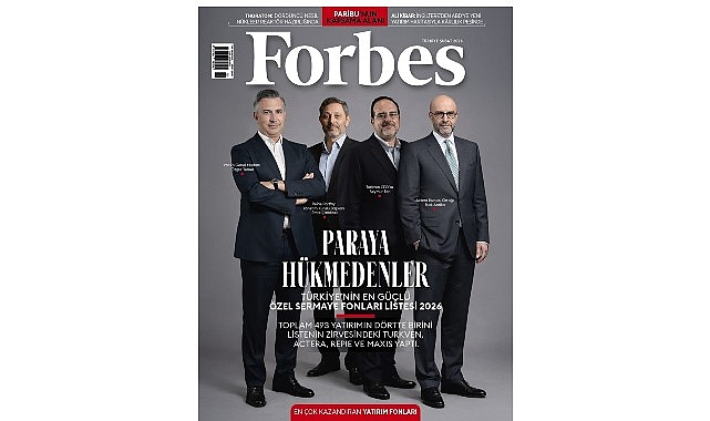 Türkiye’nin en güçlü özel sermaye fonları listesi Forbes kapağında!