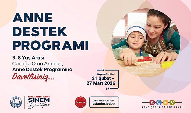 Üsküdar Belediyesi, AÇEV Anne Destek Programı’nın İkincisini Başlatıyor
