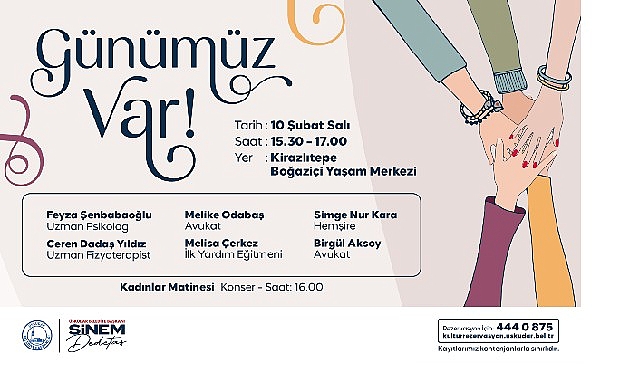 Üsküdar’da “Günümüz Var!” Etkinliği Başlıyor