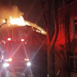 Üsküdar’da metruk binada yangın