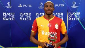 Victor Osimhen, Şampiyonlar Ligi’nde haftanın oyuncusu ödülüne aday
